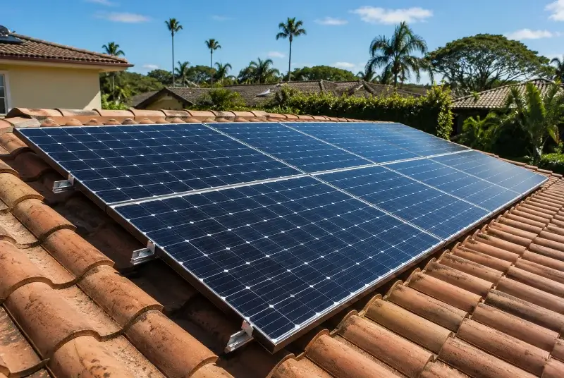 Installation de panneaux solaires à Saint-Clément-de-Vers